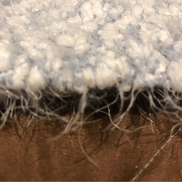 NWT Soft Delicate Knit Sweater by Buffalo David Bitton - Large - Gray & White - Picture 5 of 14